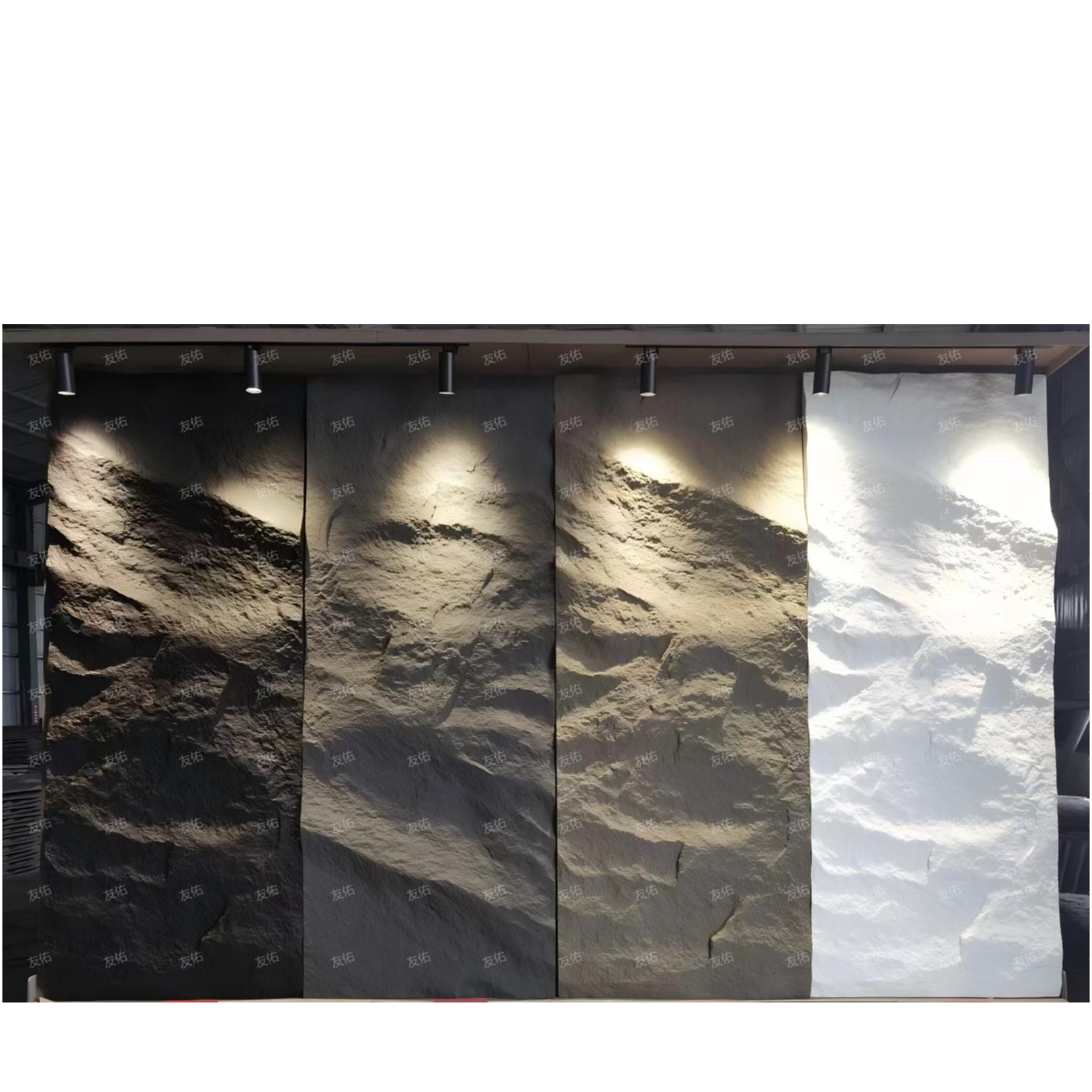pu仿石 石皮大板 小样专拍