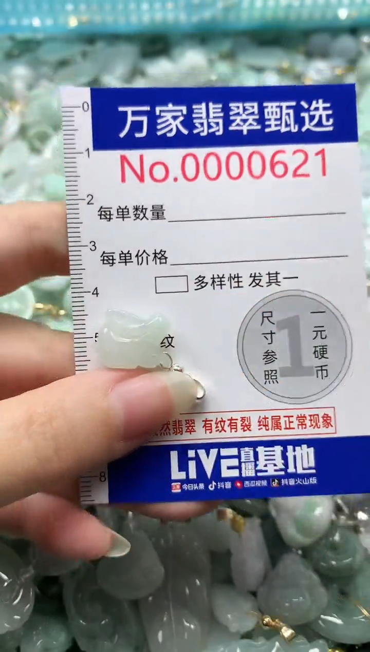 吊坠(不含链)未镶嵌翡翠0621