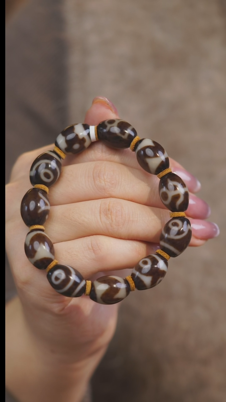 【闪购商品】玛瑙/玉髓手串未镶嵌多样性发一