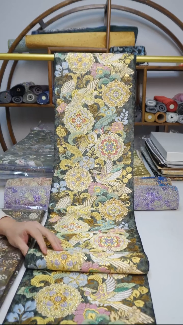 织绣23 宝相花 宝相花