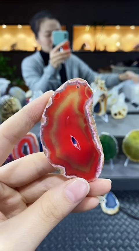 未镶嵌颈饰玛瑙/玉髓与****️玛瑙