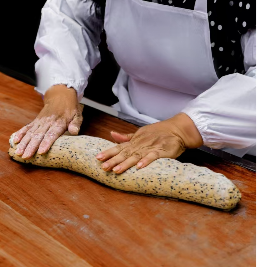 罗昊鸣【荞麦口味】河南鸡内金香酥焦馍焦饼营养粗粮杂粮减脂饼干馍