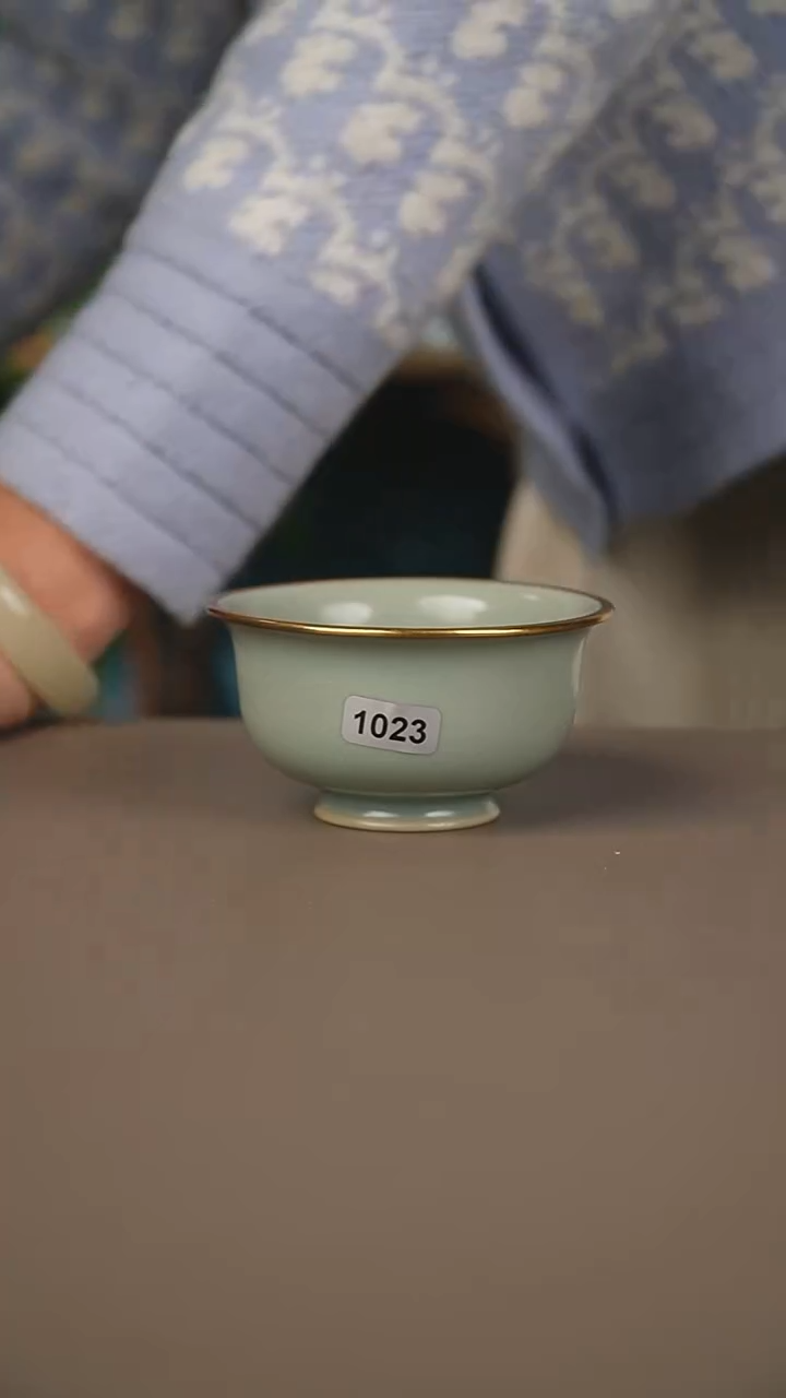 仿古柴烧杯            