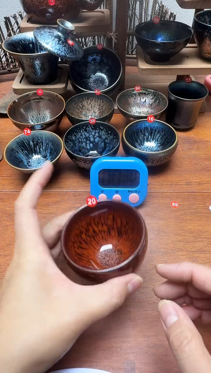 茶盏深***！号建盏工匠茶器20