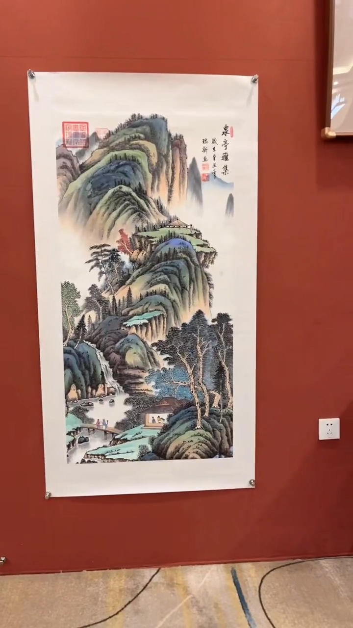 国画谢瑞新老师作品 