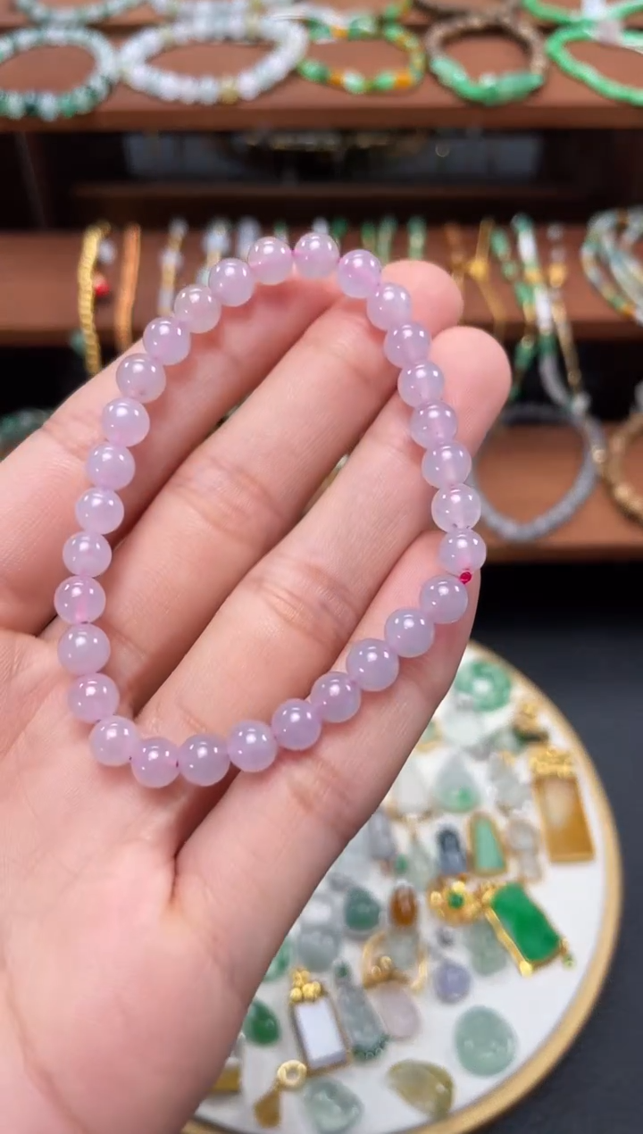 【闪购商品】翡翠套链未镶嵌一个 JK697