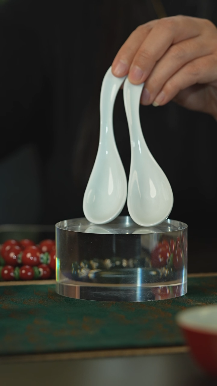 摆件耕道堂勺子1对