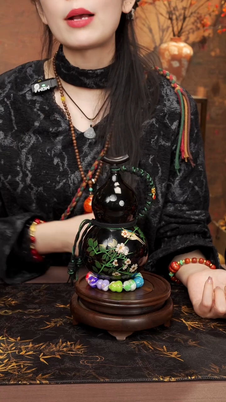675--高端工艺大漆酒葫芦--368