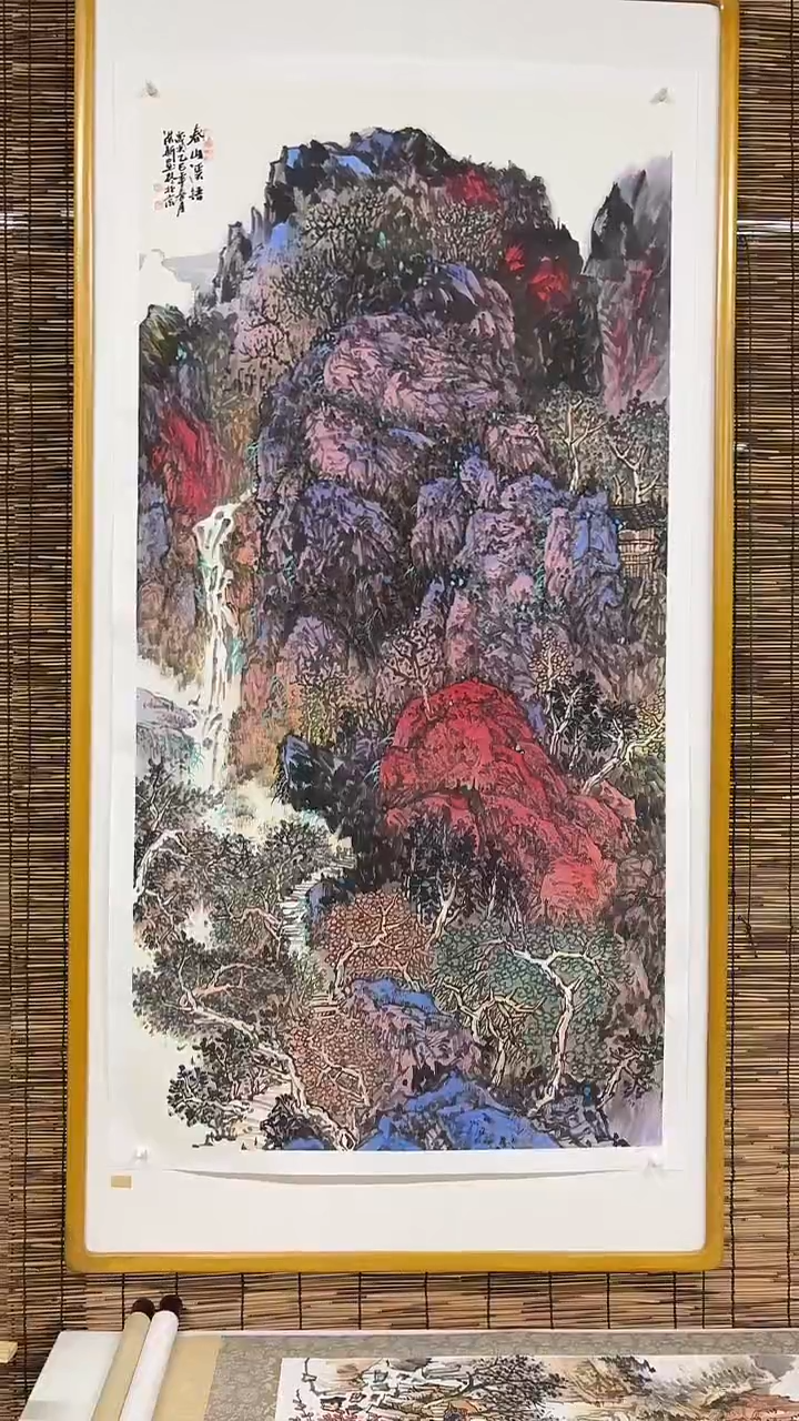 国画手绘原稿-赵洪新-山水-8平尺