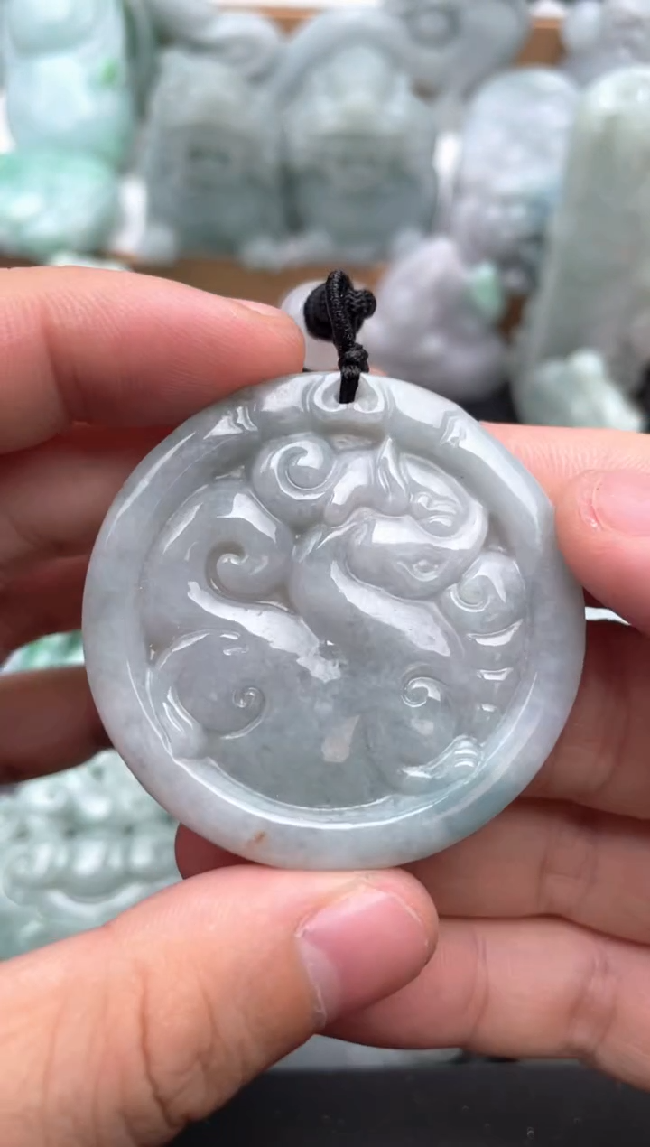 吊坠(不含链)未镶嵌翡翠1