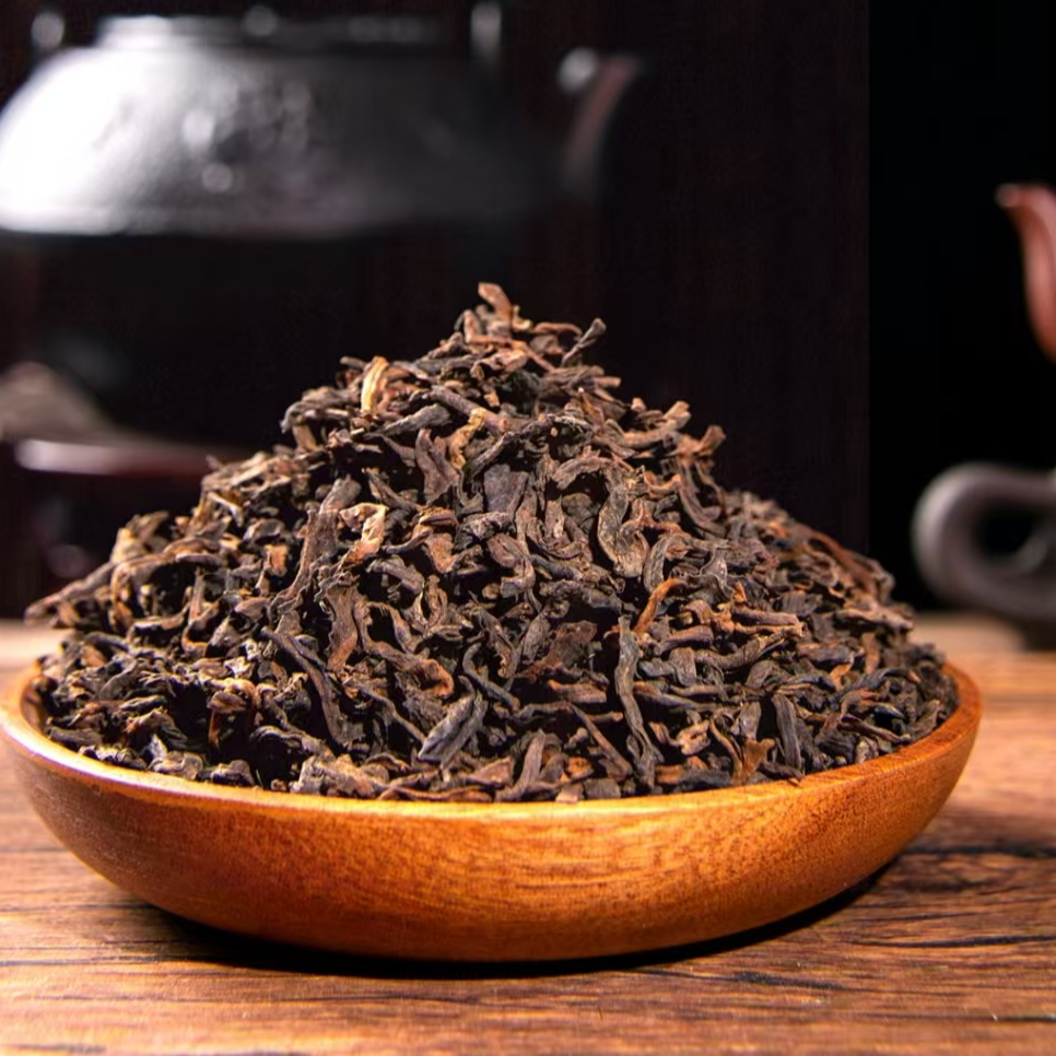 158号-2017年 景迈大平掌 普洱熟茶老茶头散料