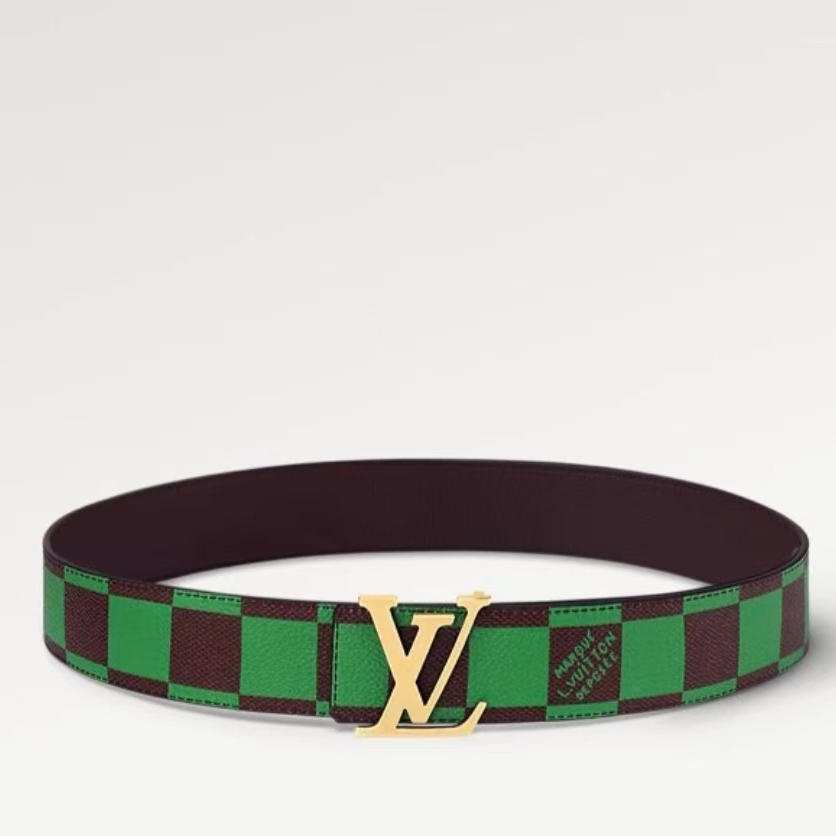 99新 LouisVuitton/路易威登 LV绿色腰带/W37