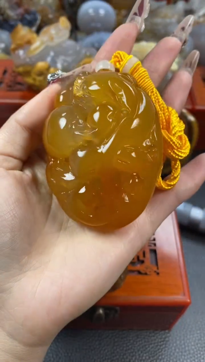 【闪购商品】玛瑙/玉髓手把未镶嵌1