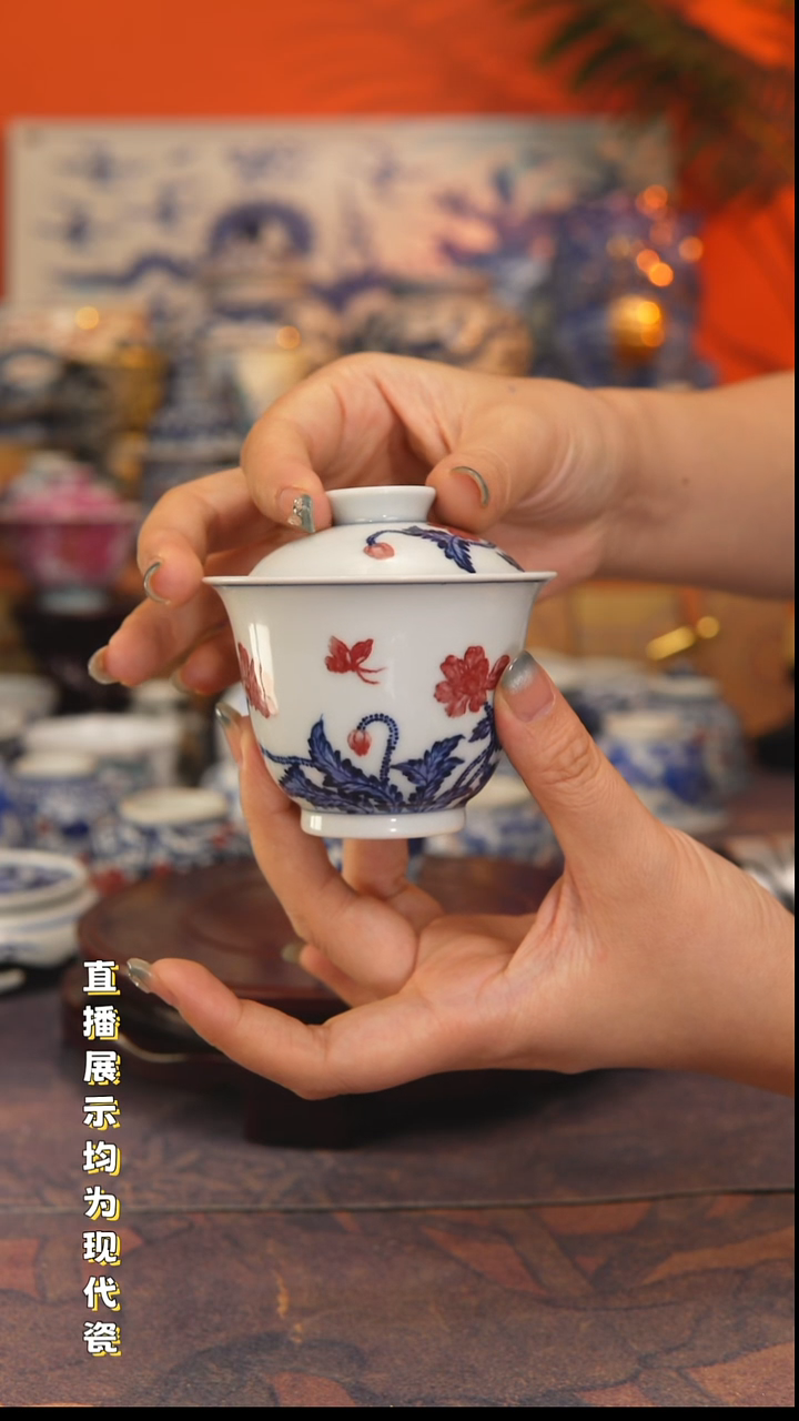 景德镇手工手绘陶瓷杯