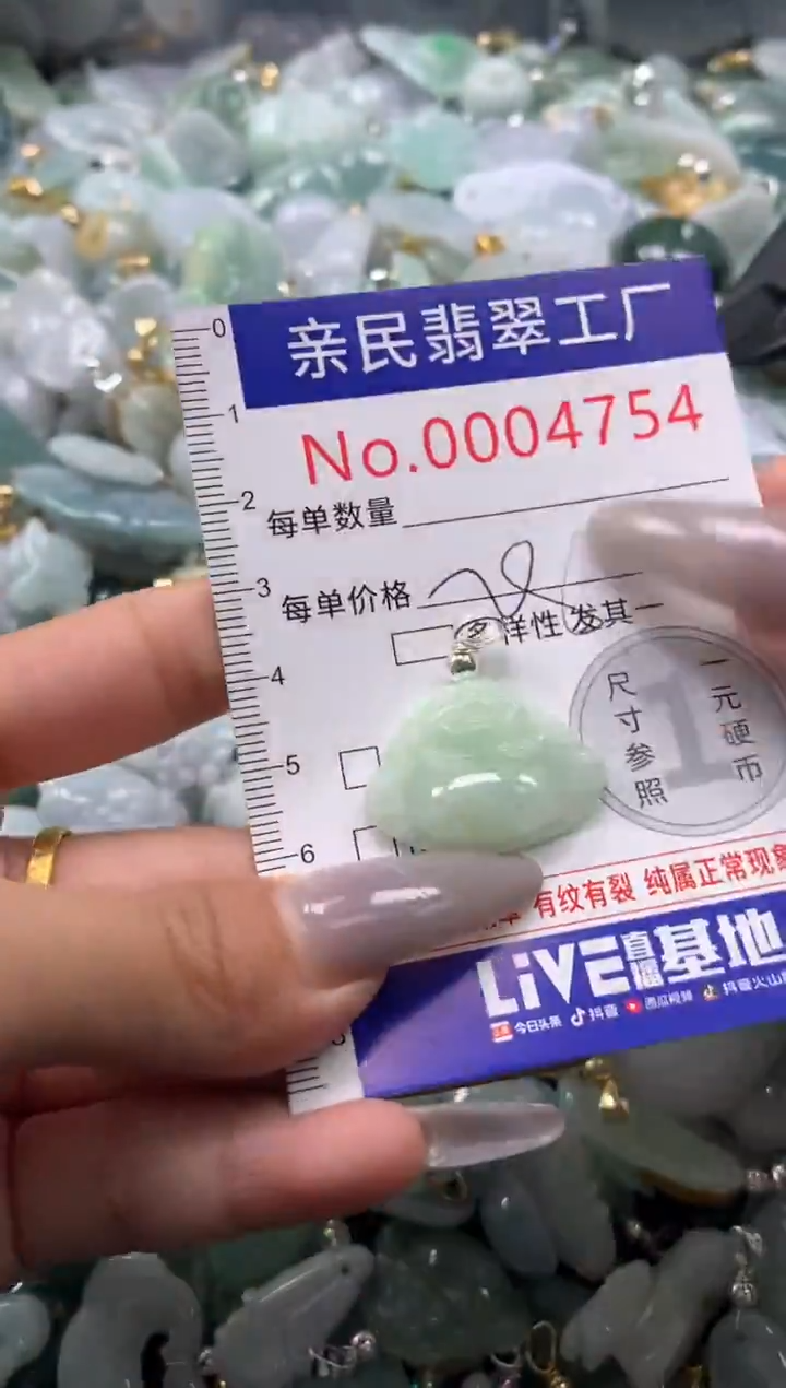 颈饰未镶嵌翡翠4754