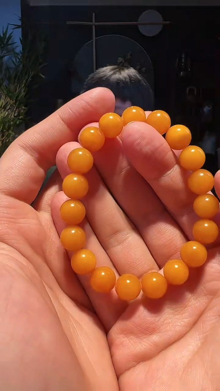 【闪购商品】蜜蜡手链未镶嵌10大+单圈