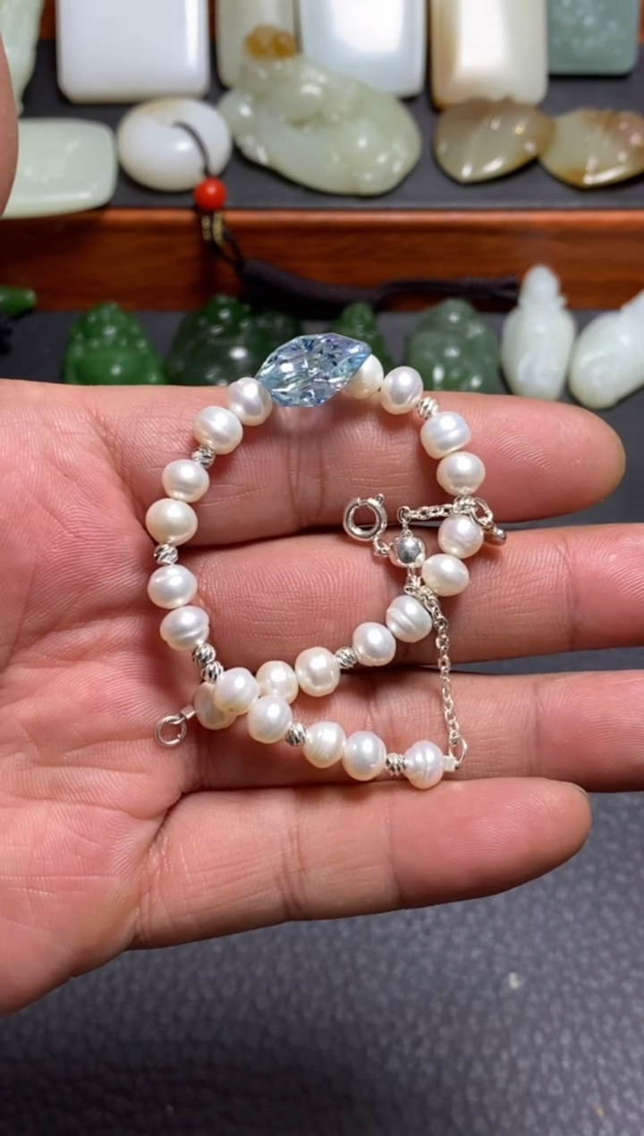 【闪购商品】淡水珍珠手串未镶嵌1