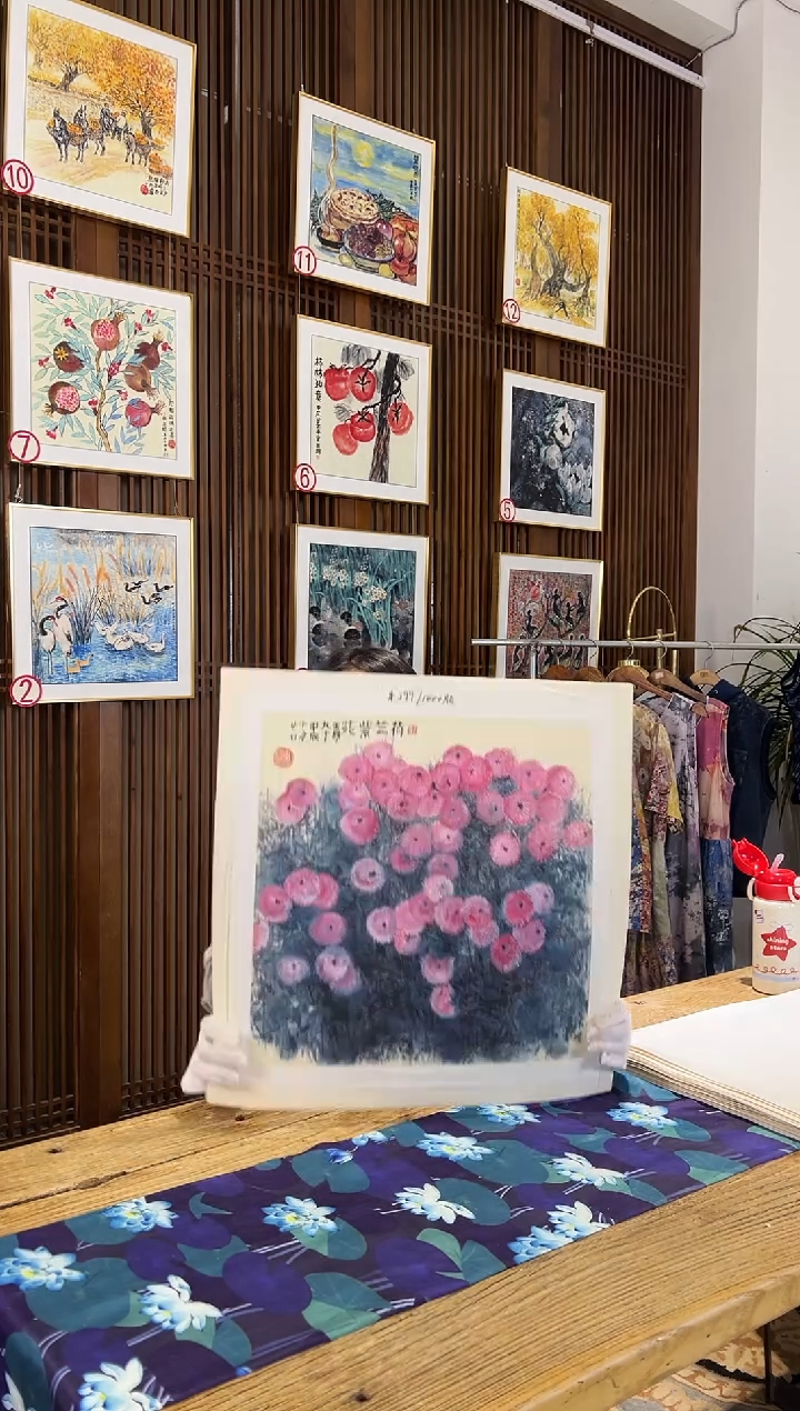 版画耿玉琨名章限量版画S