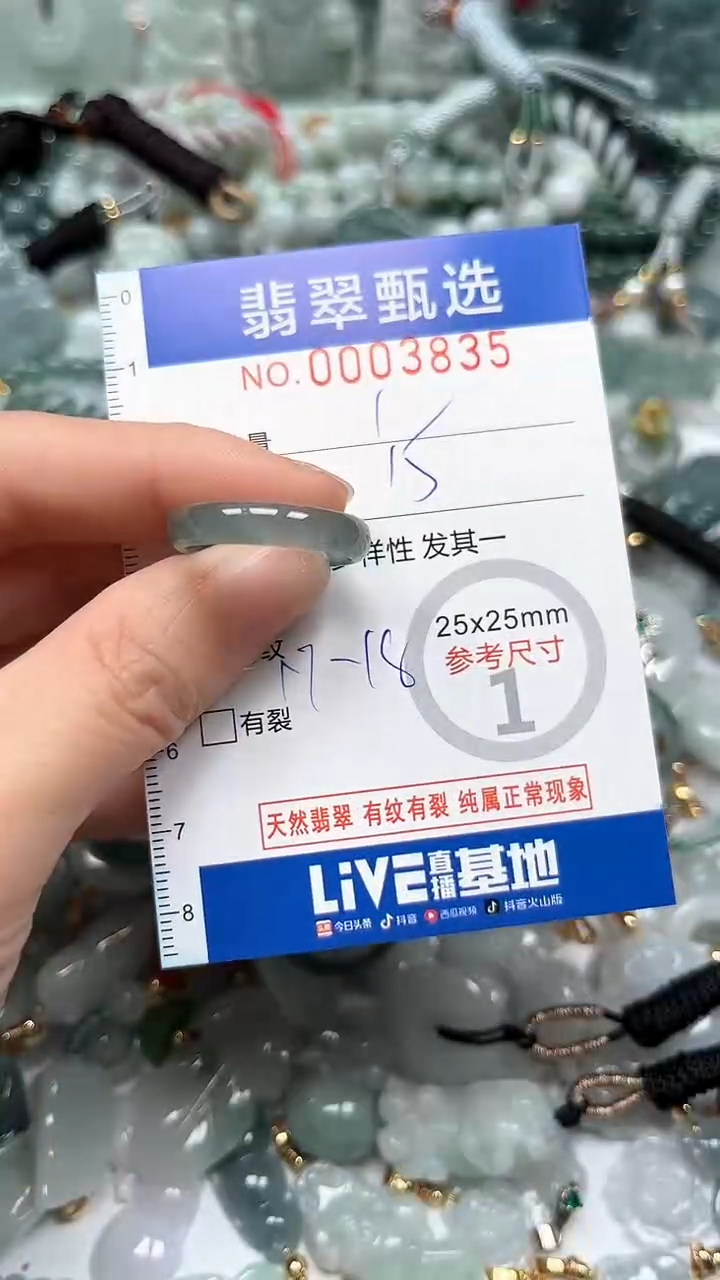 【闪购商品】翡翠颈饰未镶嵌00..3835