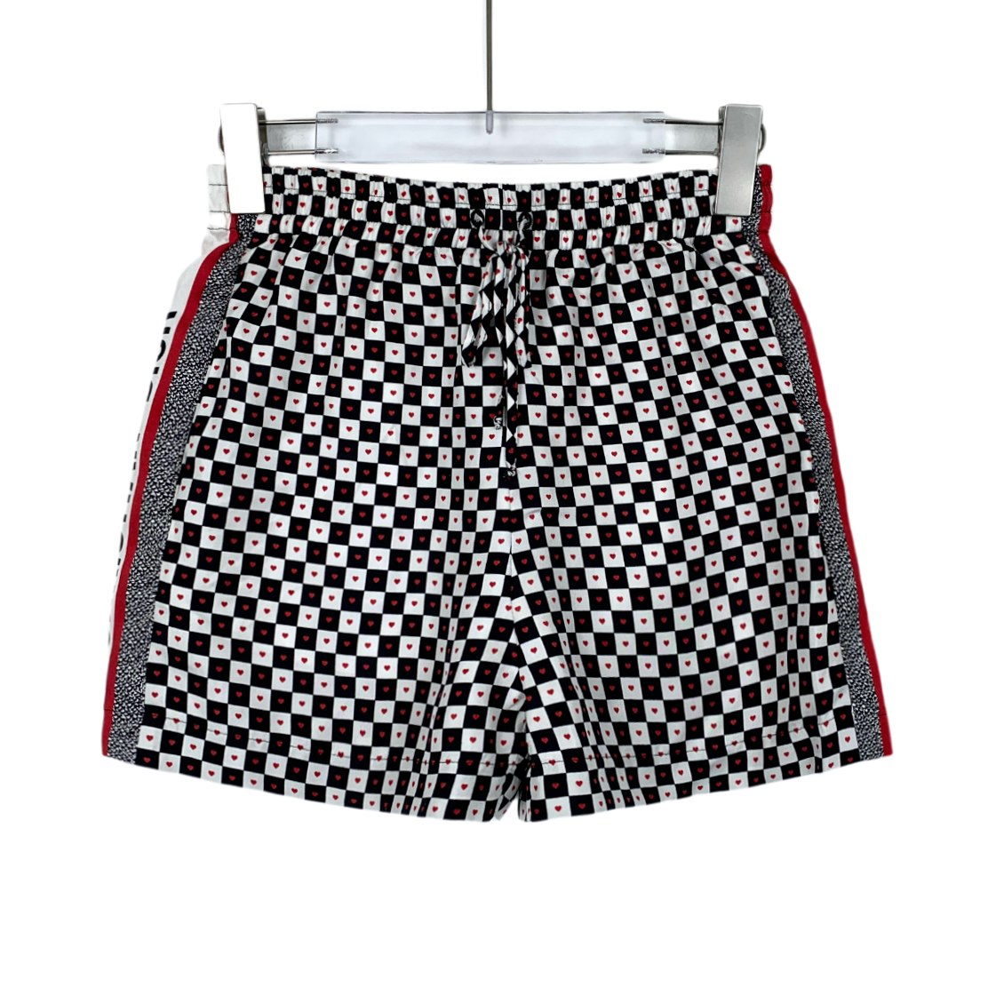 95新 DIOR/迪奥 CW0195 爱心格子满印休闲短裤 32码