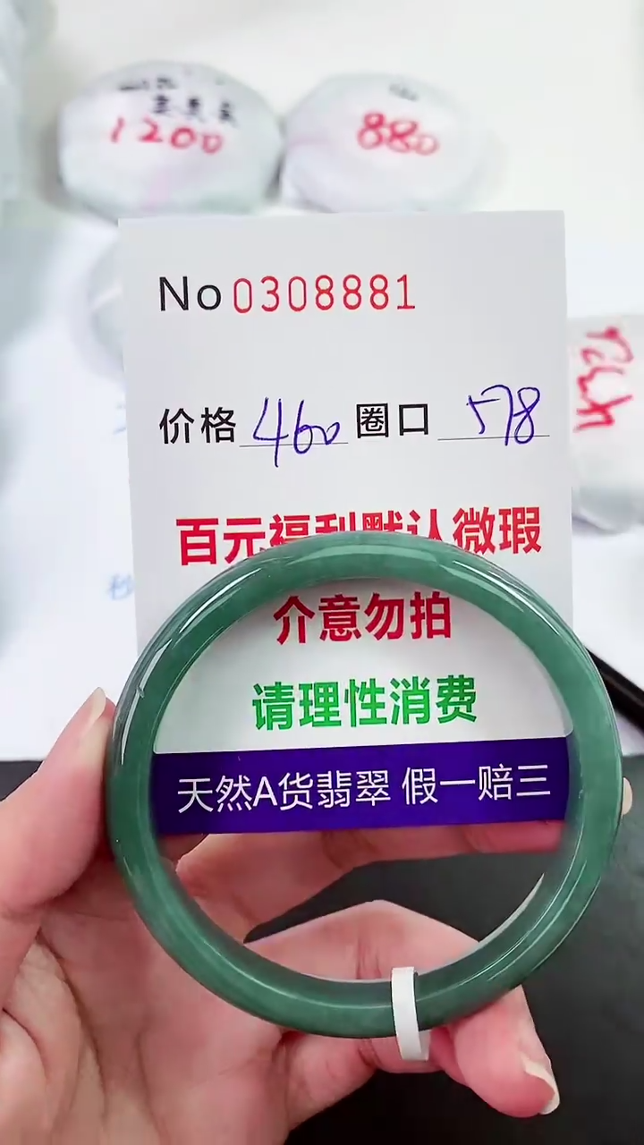 【闪购商品】翡翠手镯未镶嵌00308881
