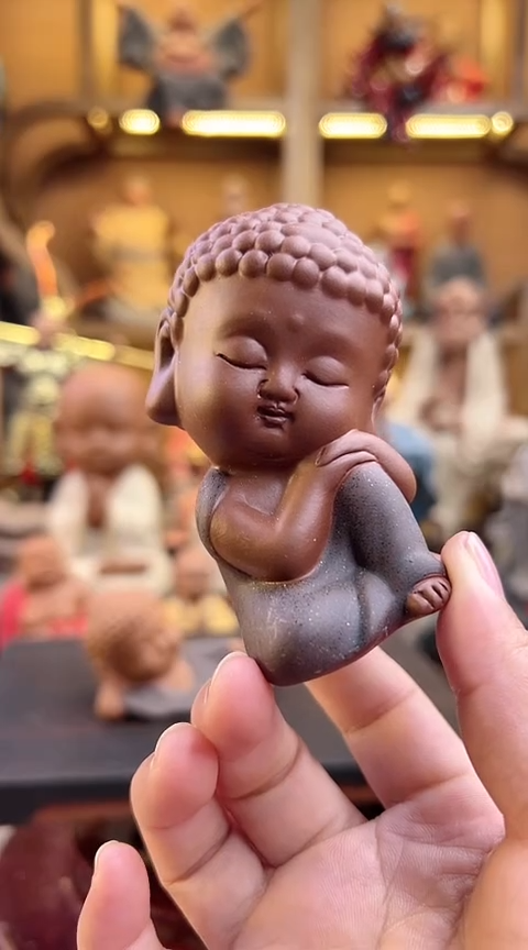 紫砂茶宠器闵茶宠摆件