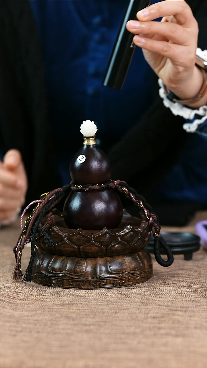 【闪购商品】3—光岳葫天然大漆酒葫芦不含莲花底座