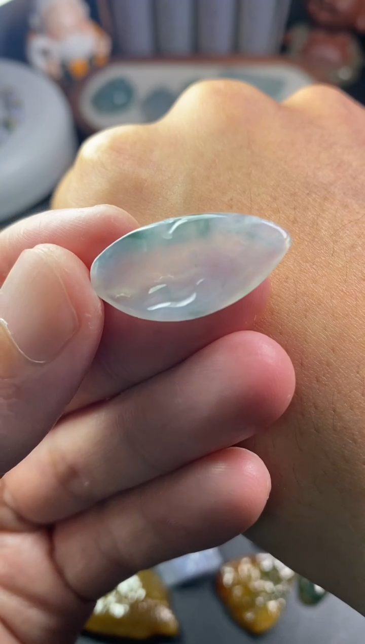 未镶嵌定制翡翠翡翠片料定制未镶嵌12.2-10