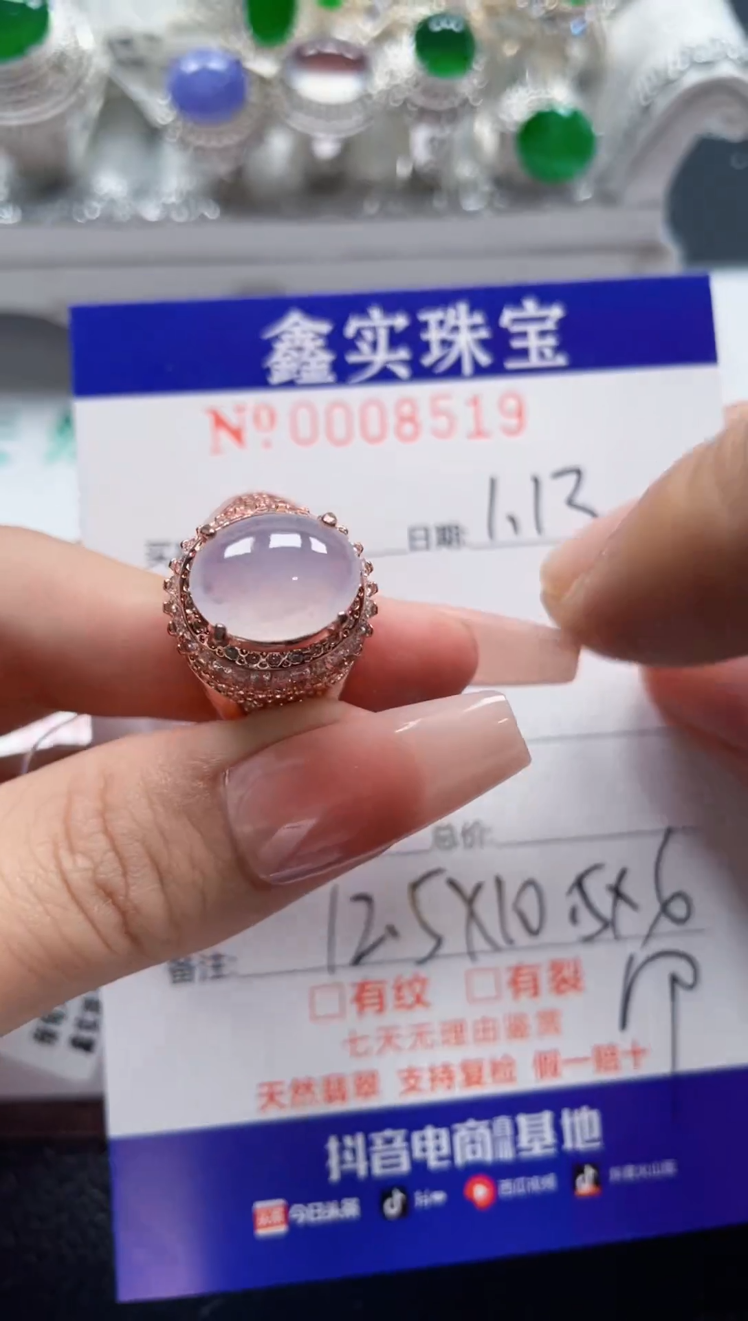 【闪购商品】翡翠颈饰未镶嵌/85190000