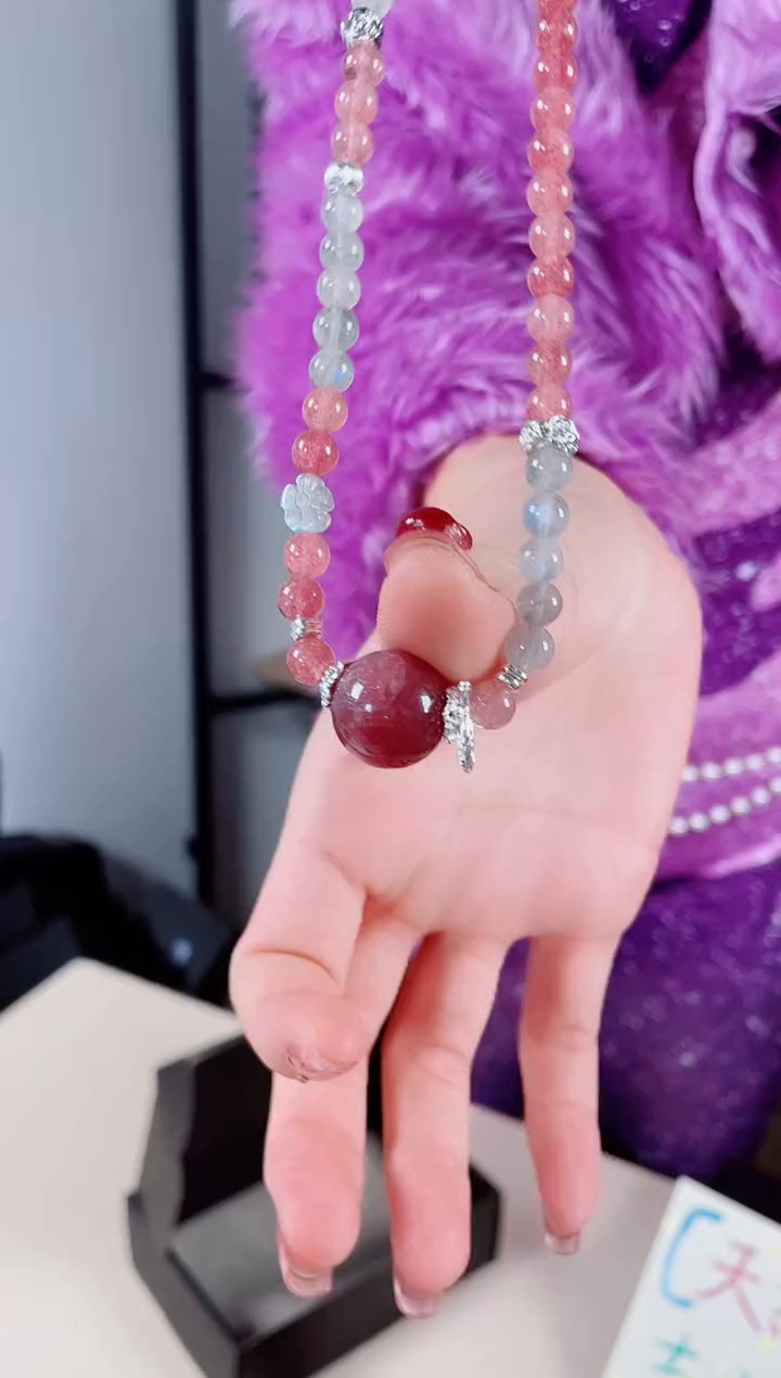 未镶嵌手链水晶设计款水晶手串大促