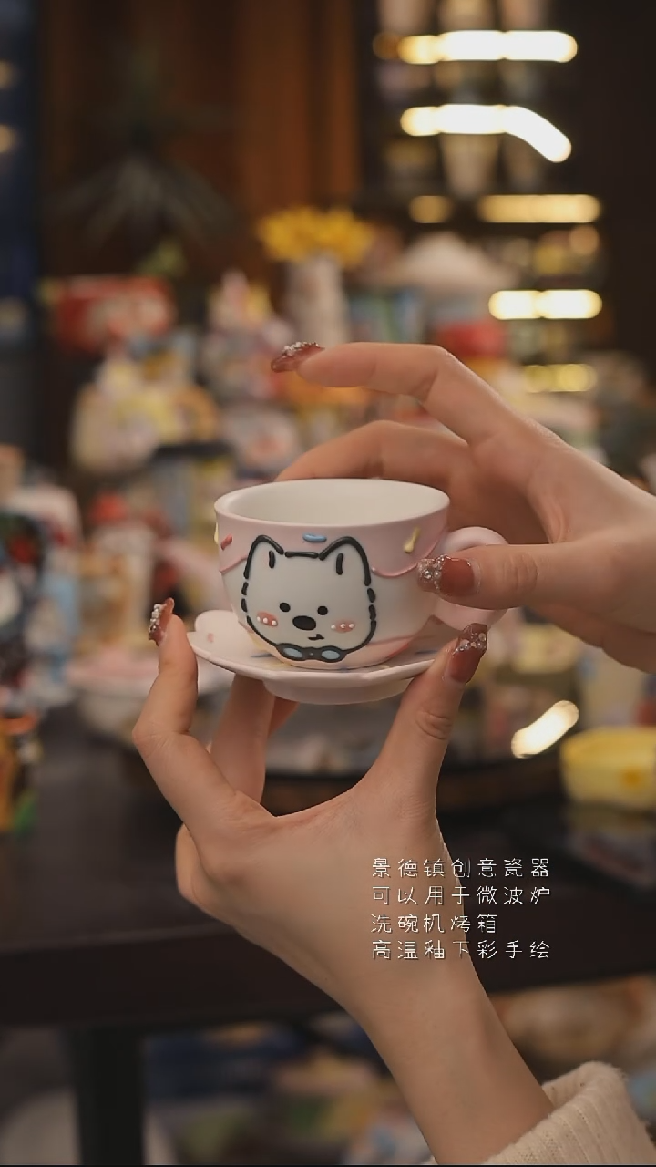 景德镇釉下彩绘设计师款式陶瓷