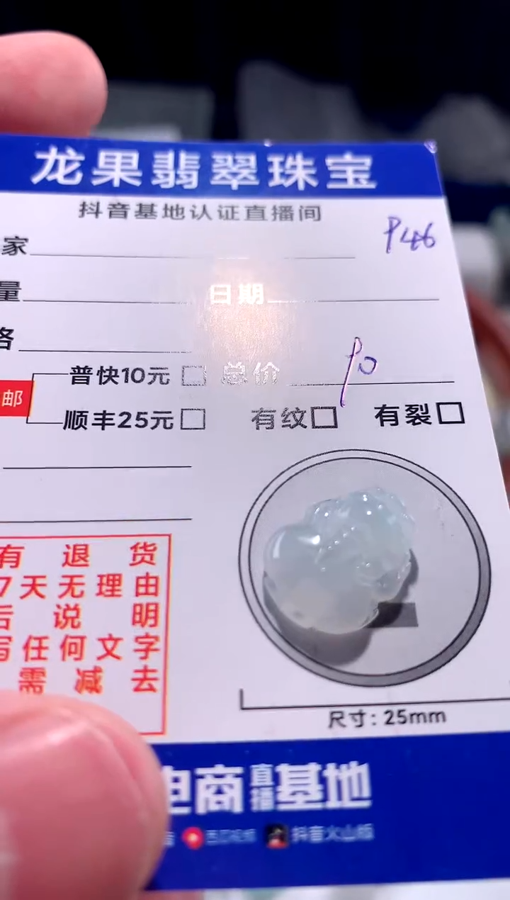 【闪购商品】翡翠颈饰未镶嵌冰胶946