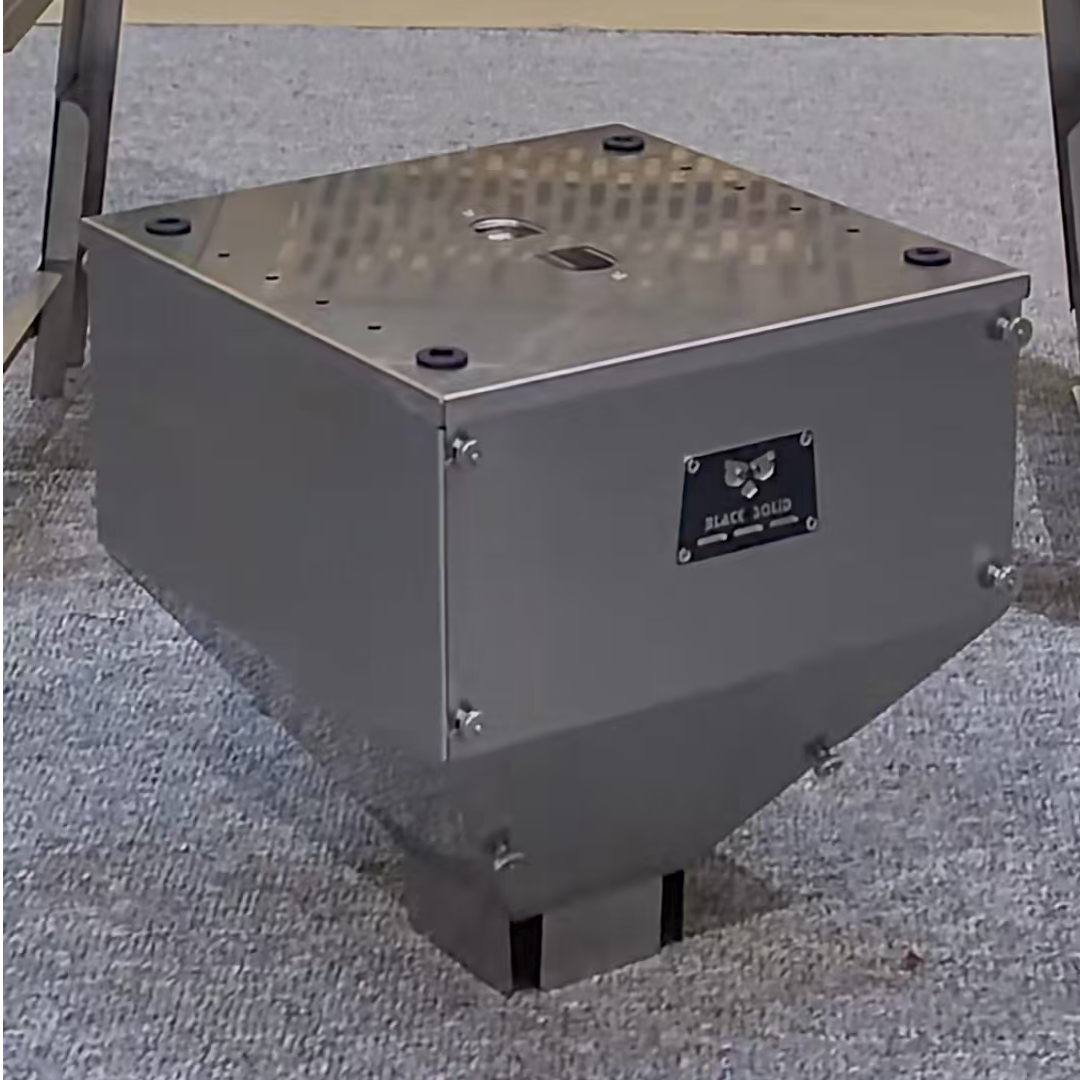 黑固柴火炉小号颗粒仓3公斤容积