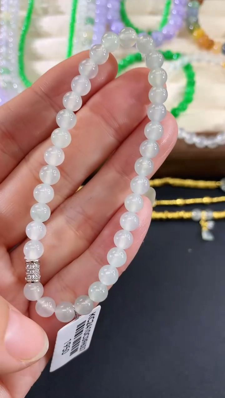 未镶嵌手串翡翠16|398