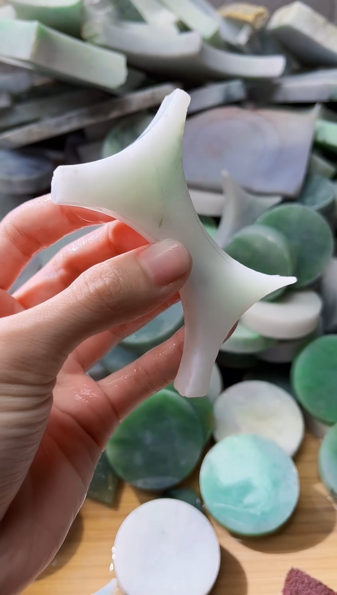 裸石翡翠翡翠a货正品玉石南陈167