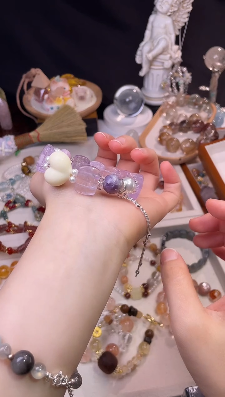 未镶嵌手链水晶1471多样性发货