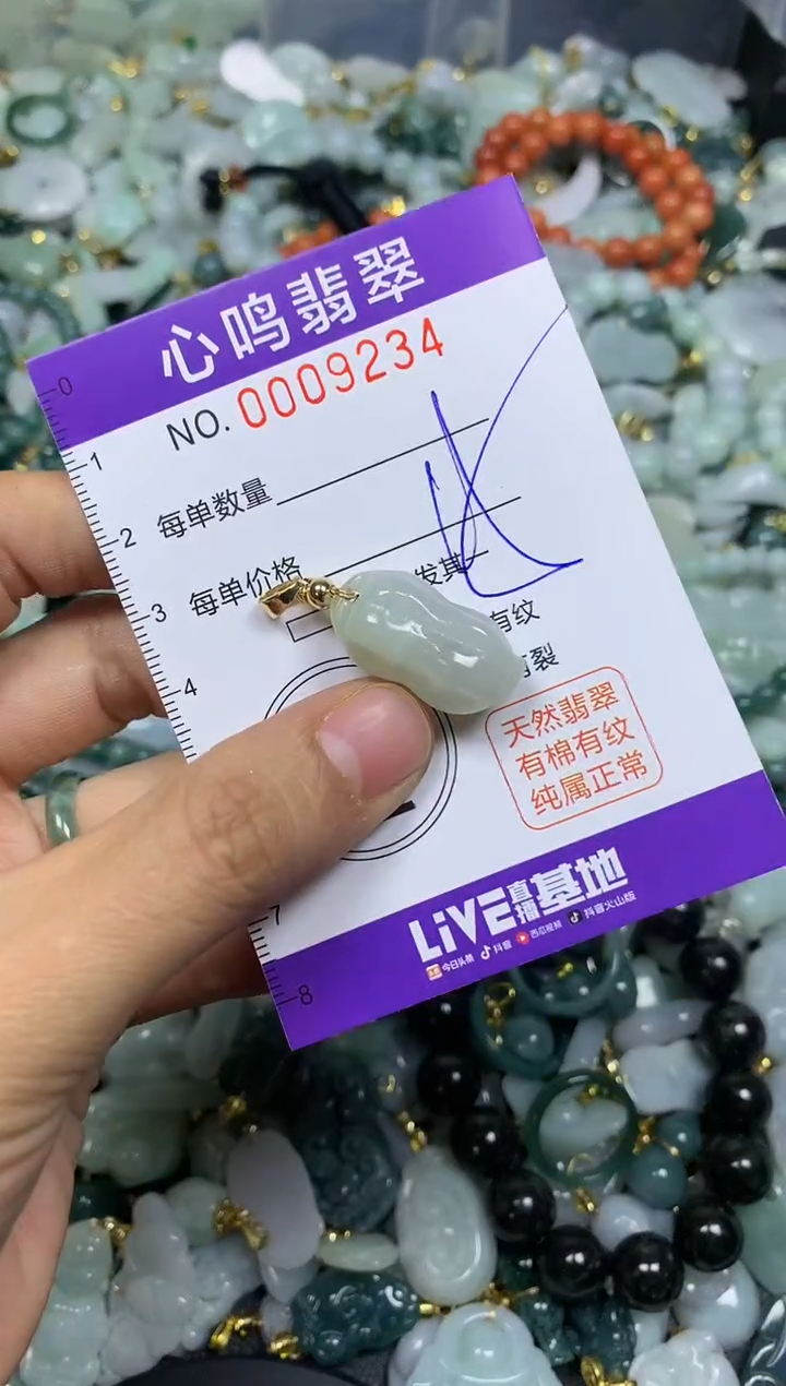 【闪购商品】翡翠颈饰未镶嵌闪购009234