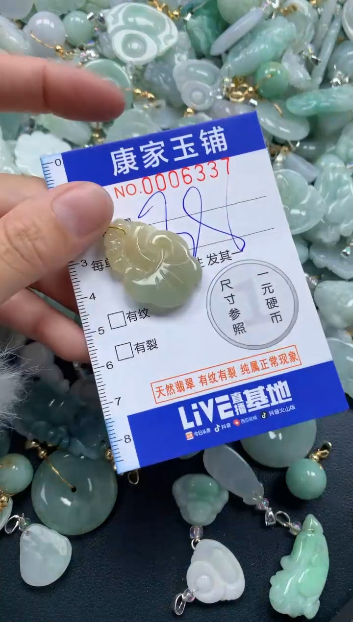 颈饰未镶嵌翡翠6337