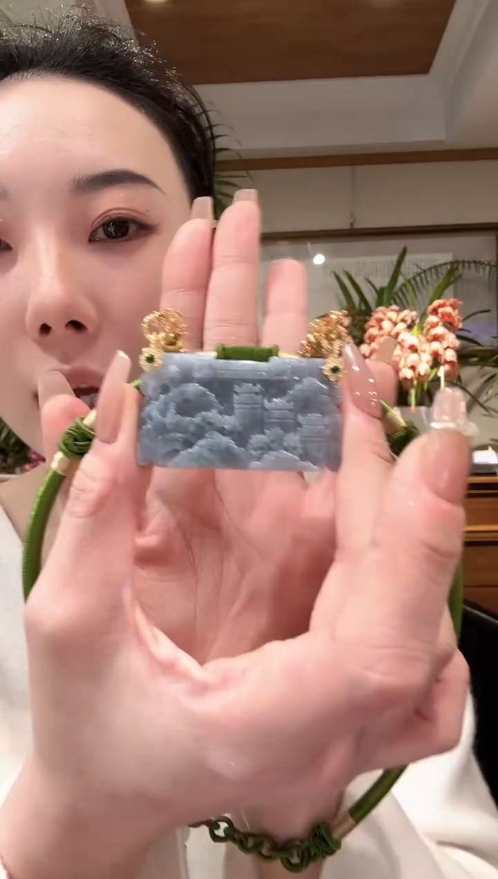 【闪购商品】翡翠颈饰未镶嵌国风