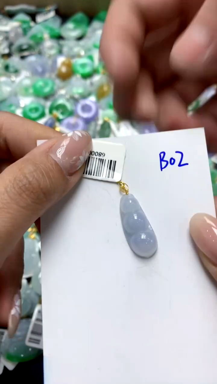 【闪购商品】翡翠颈饰18K金镶嵌111111111111111111