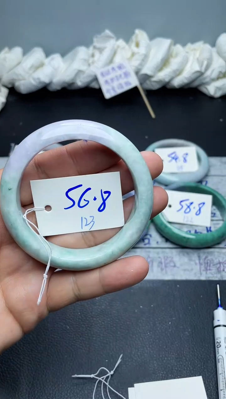 未镶嵌手镯翡翠123