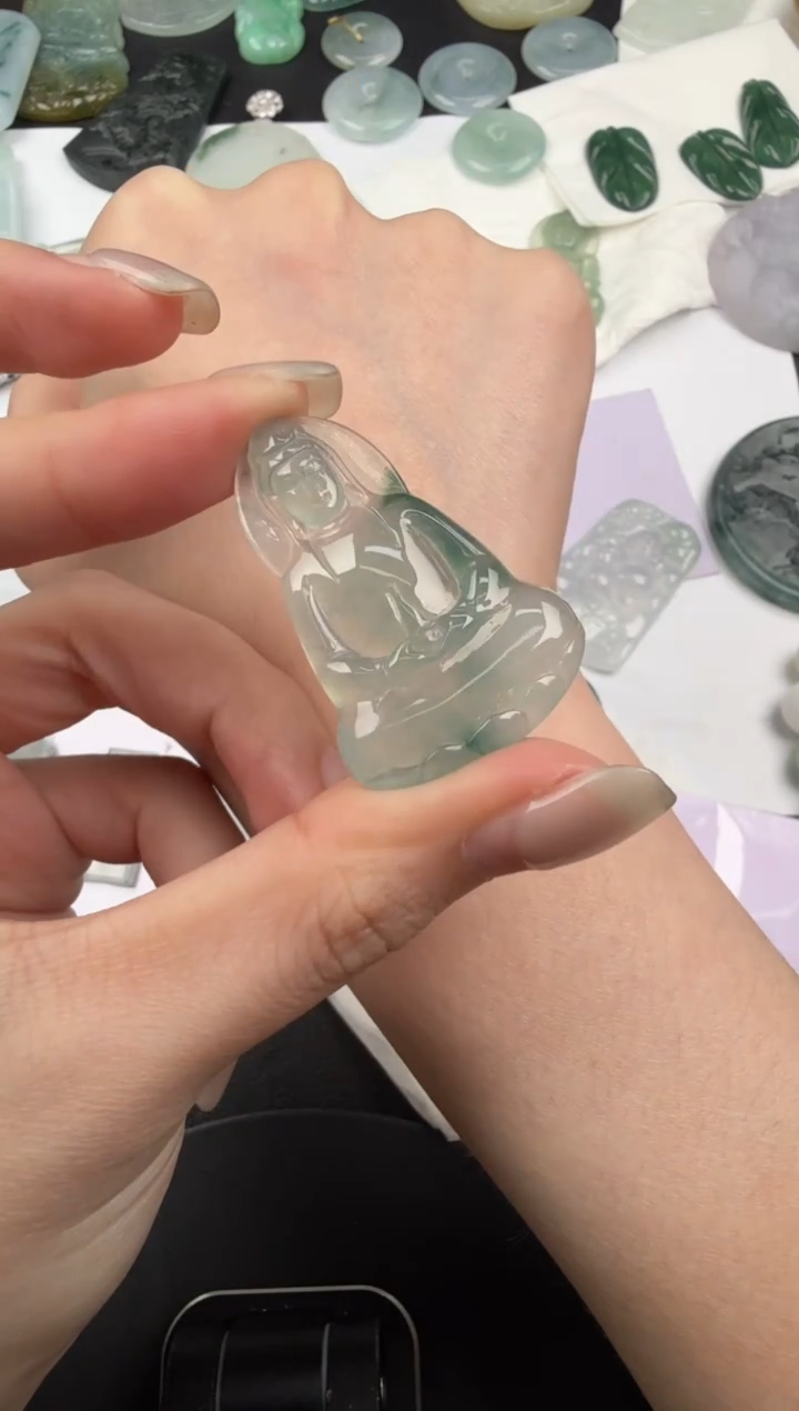 吊坠(不含链)未镶嵌翡翠翡翠饰品-196