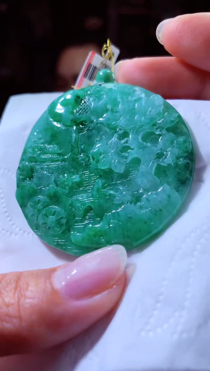 【闪购商品】定制翡翠未镶嵌L-@@YDWXJ214000111