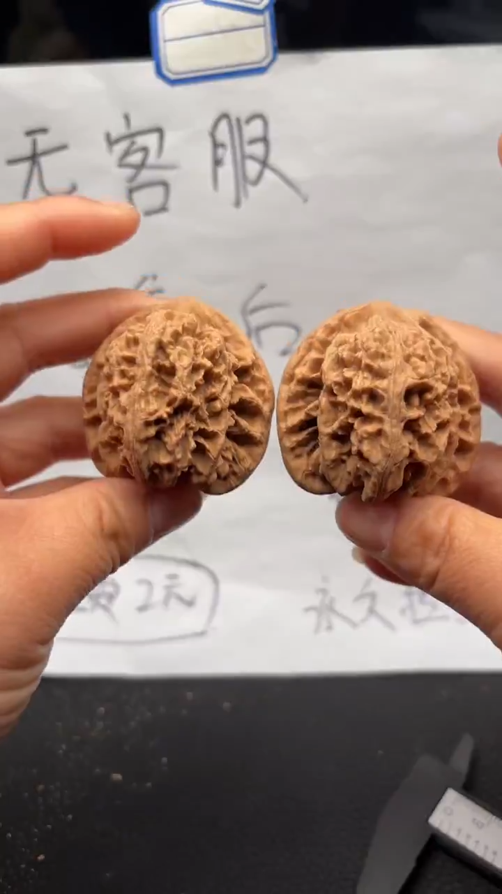 把件文玩核桃600盘龙虎