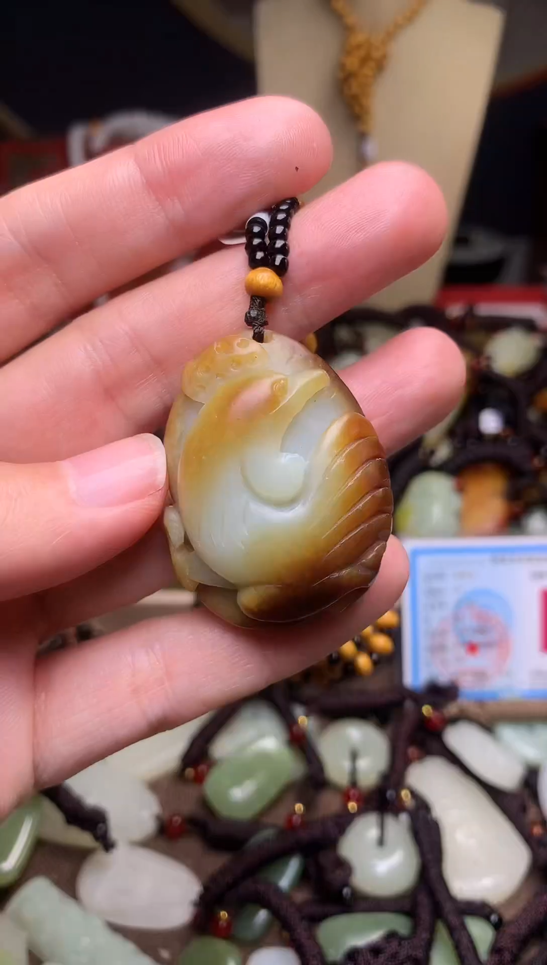 颈饰未镶嵌和田玉新疆料青海料清水和田玉吊坠