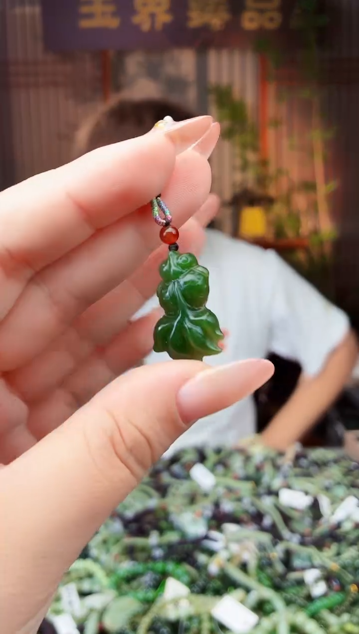 和田玉未镶嵌颈饰多样性发货拍一发一