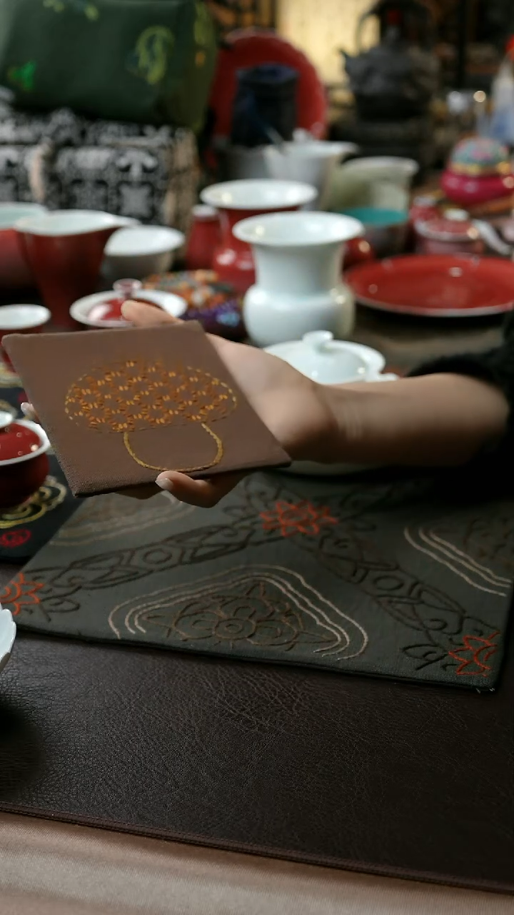 云合小舍-蘑菇杯垫