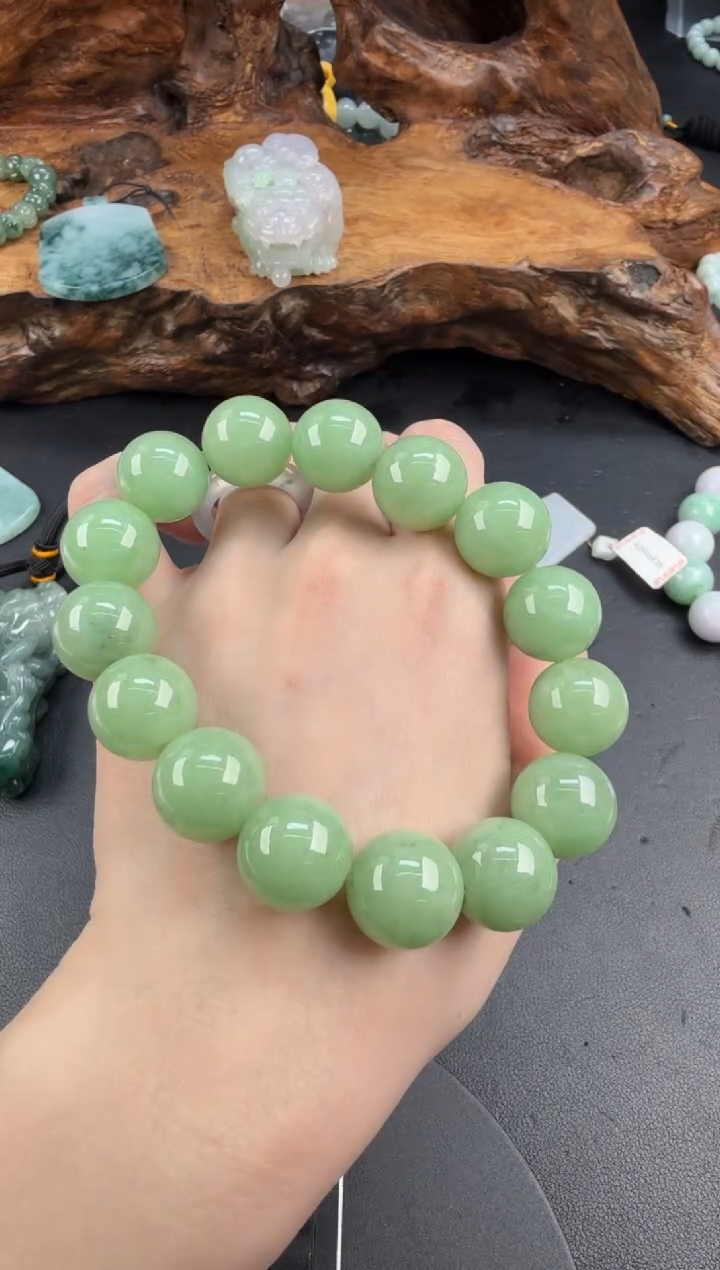 未镶嵌手串翡翠翡翠饰品-278