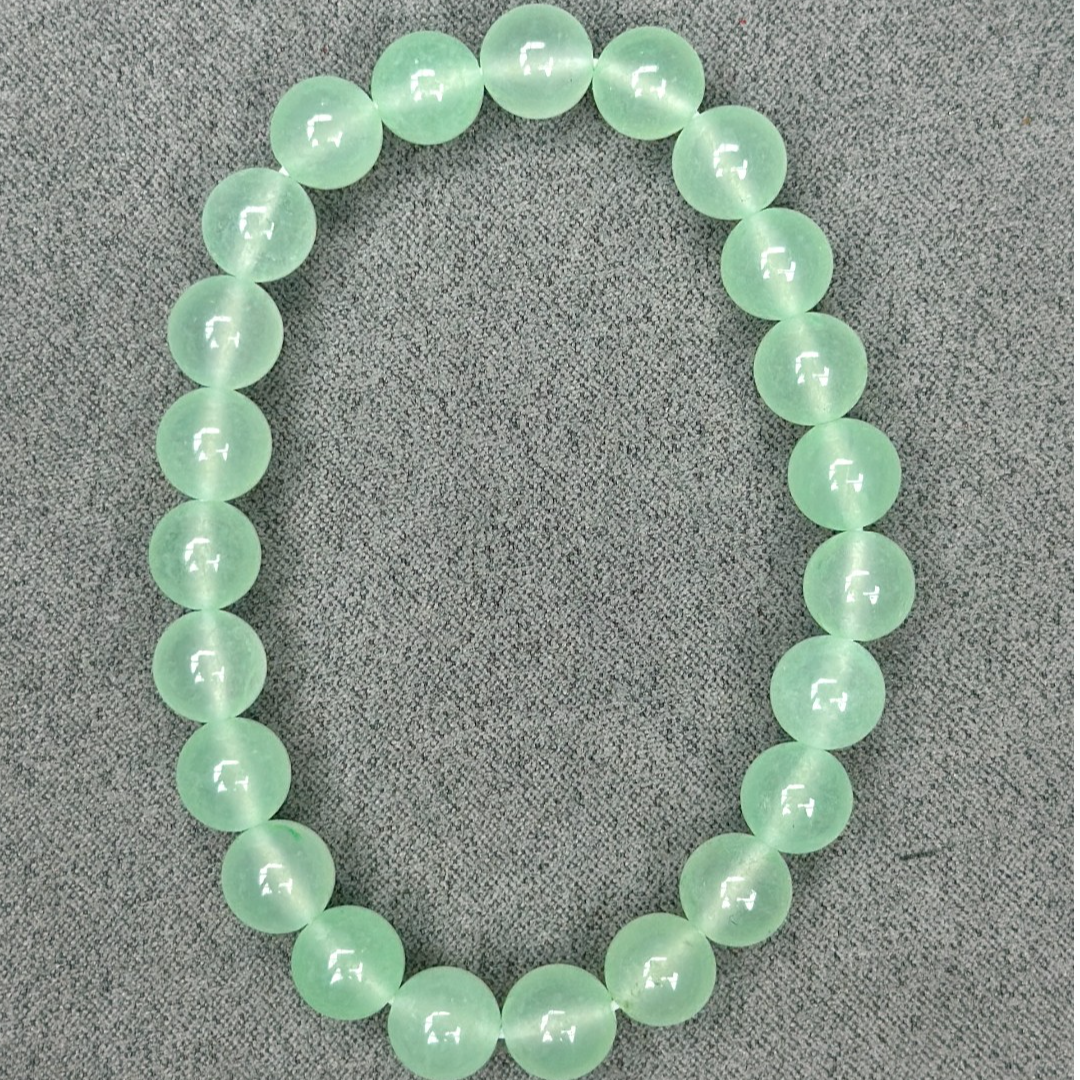 绿葡萄石手链【老赵甄选】-多样性发其一