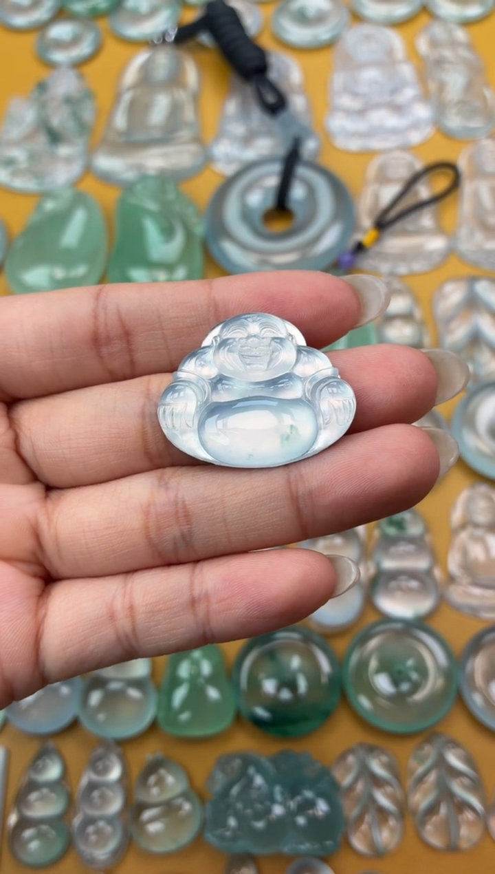 吊坠(不含链)未镶嵌翡翠23 佛公 25.4 30.7 4.0